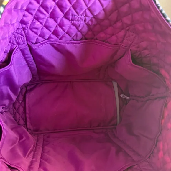 Vera Bradley Blue Floral Tote - Picture 6 of 7